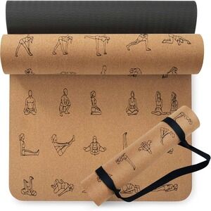 UMINEUX Cork Yoga Mat